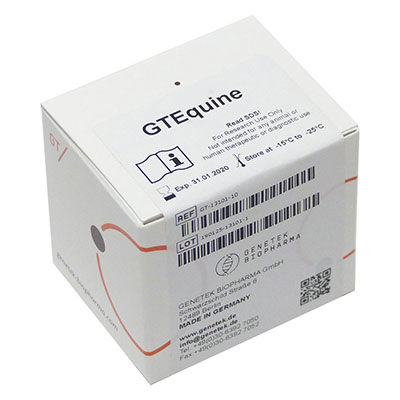 Testkit für Pferde - GTEquine - Genetek Biopharma - für Forschungszwecke / für Veterinärmedizin / Blut