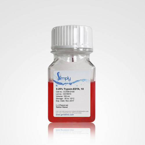 EDTA-Trypsin-Reagenz - CC508-0100 - GeneDireX, Inc. - für wissenschaftliche Forschung / für Zellkultur / Kalzium