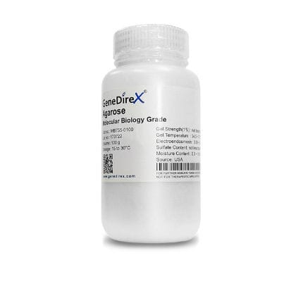 Agarosegel-Reagenz - MB755-0100 - GeneDireX, Inc. - für wissenschaftliche Forschung / für Elektrophorese / Pulver