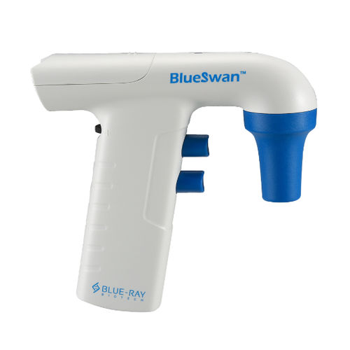 Batteriebetriebener Pipettierer - BlueSwan - Blue-Ray Biotech - mechanisch