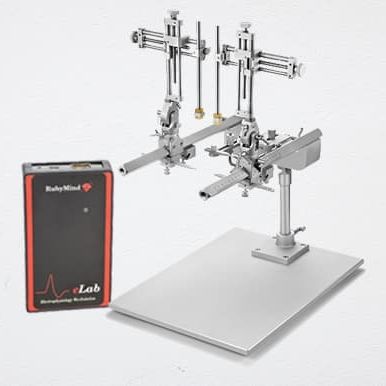 Stereotaktischer Rahmen für Labor / für Mäuse - ScienceBeam - für Ratten / Tisch / 2 Türme