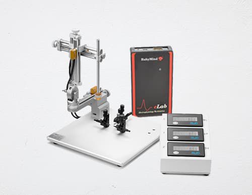 Stereotaktischer Rahmen für Labor / für Mäuse - Portable - ScienceBeam - Tisch / 2 Türme