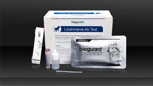 Schnelltest für Infektionskrankheiten - Bioguard corporation - für Hunde / Leishmania / Serum