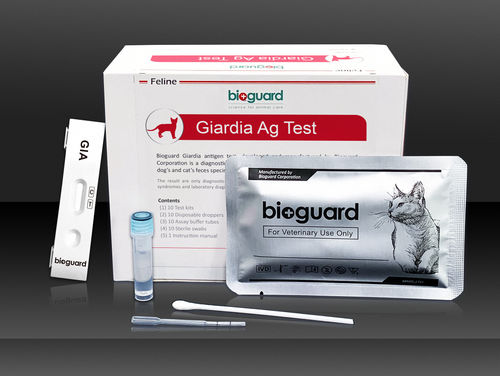 Schnelltest für Giardiasis - Bioguard corporation - für Katzen / Exkremente