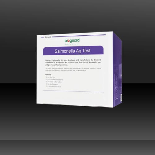 Schnelltest für Salmonelleninfektion - Bioguard corporation - Salmonella / Exkremente