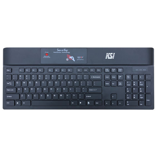 Medizinische Tastatur / mit Ziffernblock - KSI-1700 SX HB-16 - Key Source International - mit RFID-Technologie / desinfizierbar / Hygiene