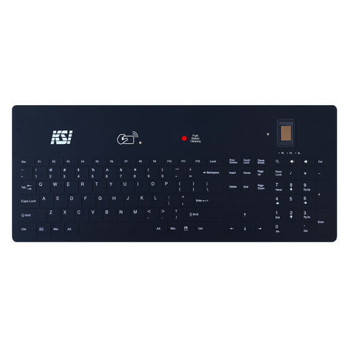 Tastatur mit Multi-Faktor-Authentifizierung - KSI-2000 - Key Source International - Silikon / desinfizierbar / USB