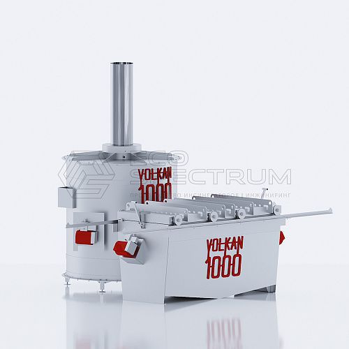 Thermo-Verbrennungsanlage - VOLKAN 1000 - Eco-Spectrum LLC - Labor / für Tiere / für medizinische Produkte