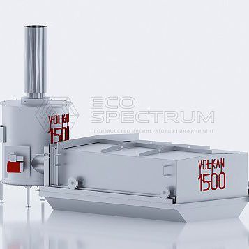 Thermo-Verbrennungsanlage - VOLKAN 1500 - Eco-Spectrum LLC - Labor / für Tiere / für medizinische Produkte
