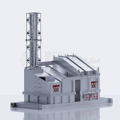 Thermo-Verbrennungsanlage - HURIKAN 300 - Eco-Spectrum LLC - Labor / für Tiere / für medizinische Produkte
