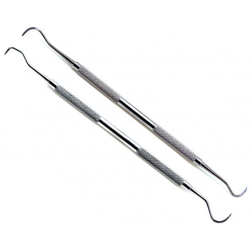 Parodontaler Dental-Scaler - TI-03-1015 - TRANSACT INTERNATIONAL - Komplettset / doppelt / Edelstahl