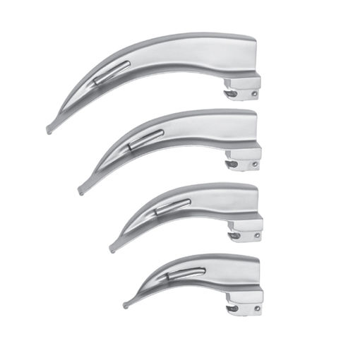 Macintosh-Laryngoskopspatel - TI-017-3005 - TRANSACT INTERNATIONAL - Edelstahl / Glasfaser