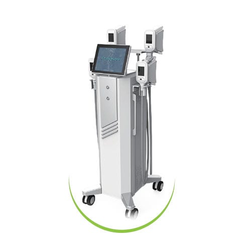 Body-Contouring-Gerät mit Absaugung - C-Element - MedArt Technology - Kryolipolyse-Gerät / auf Wagen