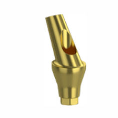 Titan-Zahnimplantat - Bio-C0915 - Biotec Dental Implant Development GmbH - inneres Sechseck / gewinkelt