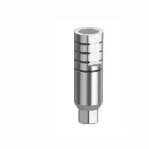 Implantat-Abutment / Titan - Bio-SA58 series - Biotec Dental Implant Development GmbH - inneres Sechseck / gerade