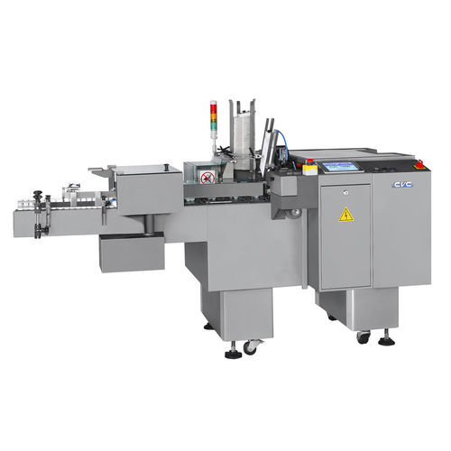 Intermittierender Kartonierer - 1600 - CVC Technologies - kompakt / für Flaschen / Blister