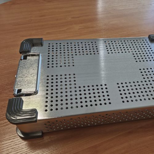Sterilisationskorb für zahnärztliche Instrumente - STD SHORT 65 - ALFAPLEX - für orthopädische Instrumente / für Verbrauchsmaterial / perforiert