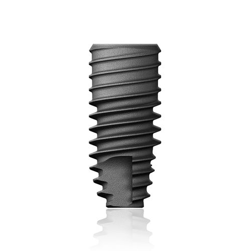 Zylindrisches Zahnimplantat - TS II - Osstem Implant France - Titan / mit Innenverbindung / Schrauben