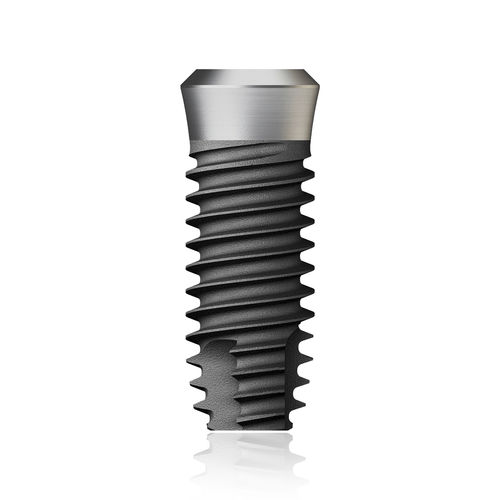 Zylindrisches Zahnimplantat - SS II  - Osstem Implant France - Titan / mit Innenverbindung / Schrauben