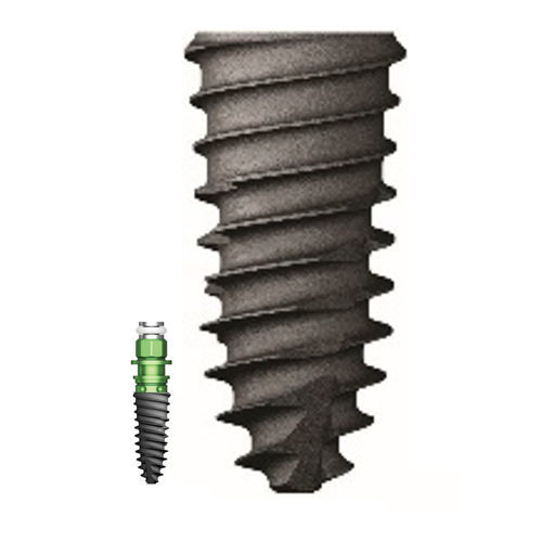 Konisches Zahnimplantat - TSIV SA  - Osstem Implant France - Titan / konisch / inneres Sechseck