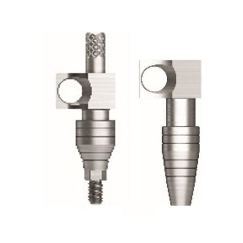 Titan-Transferabutment - Osstem Implant France - mit Innenverbindung / gerade / Schrauben