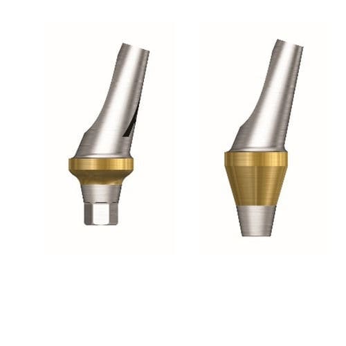 Implantat-Abutment / Titan - Osstem Implant France - mit Außenverbindung / mit Innenverbindung / gewinkelt