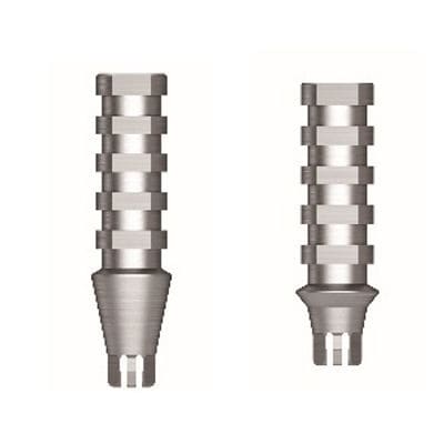 Implantat-Abutment / Titan - Osstem Implant France - mit Innenverbindung / gerade / temporär