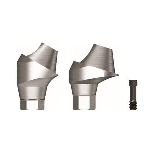 Implantat-Abutment / Titan - Osstem Implant France - inneres Sechseck / multi-unit, gewinkelt