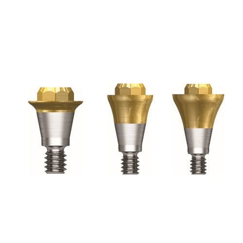 Implantat-Abutment / Titan - Osstem Implant France - mit Innenverbindung / gerade / Multi-Unit