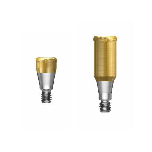 Implantat-Abutment / Titan - Port - Osstem Implant France - mit Innenverbindung / gerade / Schrauben
