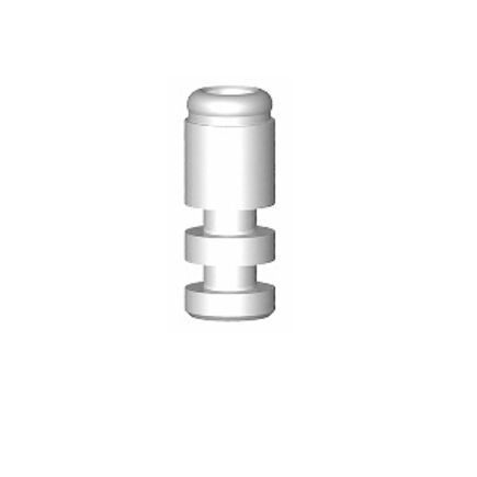 Analog für Dentalimplantat / Edelstahl - Port - Osstem Implant France - gerade / für Dentallabor / Locator®