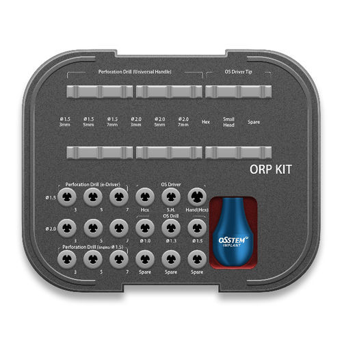 Instrumentenset für Dentalimplantologie - ORP  - Osstem Implant France - für Kieferorthopädie