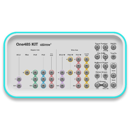 Instrumentenset für Dentalimplantologie - One485 - Osstem Implant France