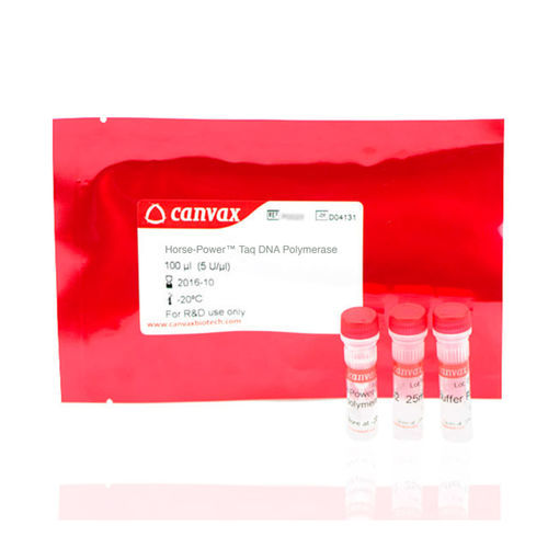 Reagenzkit / als Lösung - Horse-Power™ - Canvax - Enzyme / Taq-Polymerase / für PCR