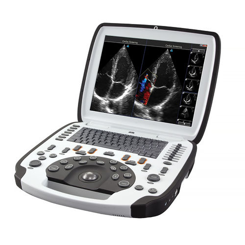 Tragbares Ultraschallgerät - uSmart3300 NexGen - DELBio - für Multifunktions-Ultraschall / Schwarz-Weiß / Farbdoppler
