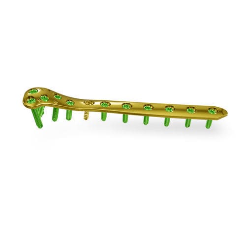 Kompressionsplatte für Tibia - PT system - Astrolabe - proximal / seitlich / mit Verriegelung
