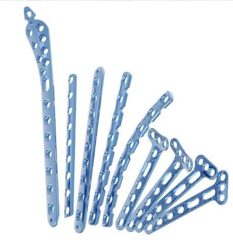 Kompressionsplatte für kleine Knochenfragmente - SFS - Astrolabe - distal / medial / mit Verriegelung