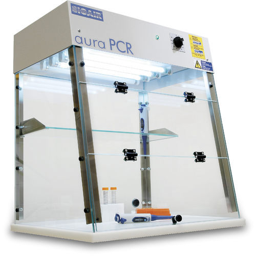 Dekontaminations-Abzugshaube - AURA PCR™ - BioAir - für PCR / Tisch / UV