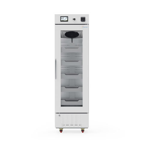 Kühlschrank für Blutbanken - M390KN - CoolerMed (Medical Refrigerator and Freezers) - vertikal / auf Rollen / 1 Tür