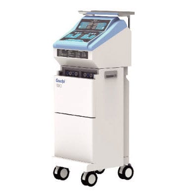 Elektrostimulator - XSMI-100D - Tianjin Shunbo Medical Equipment - auf Wagen / TENS / 2 Kanäle