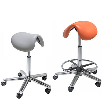 Hocker für Gesundheitseinrichtungen - HAN9420 - MEDITELLE - höhenverstellbar / drehbar / pneumatisch