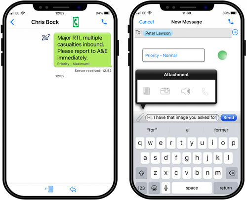 IOS-Applikation / Management - Multitone Elektronik International GmbH - Sicherheit / medizinisch / für Krankenhaus