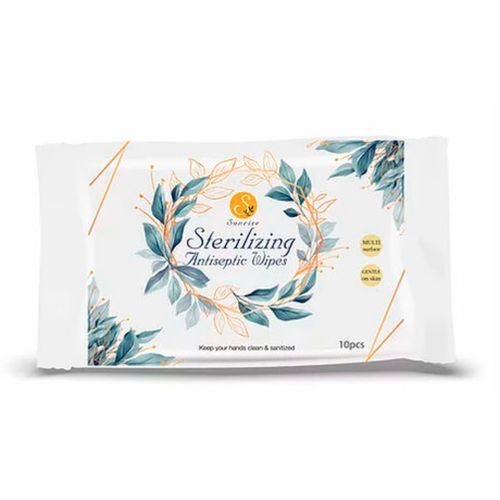 Feuchte Reinigungstücher / für Böden und andere Oberflächen - HS-10009 - Sunrise Healthcare Technology - für die Handhygiene / 50er-Packung