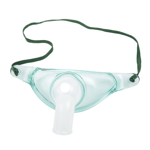 Tracheostoma-Maske / fr Tracheotomie - R01A080 series - Well Lead Medical  - Silikon / zum Einmalgebrauch