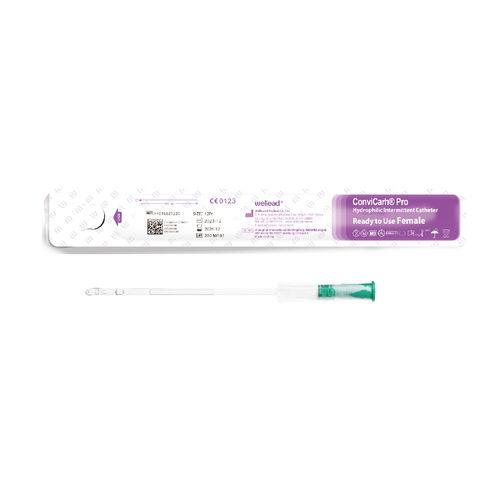 Urindrainage-Katheter - ConviCath® Pro  - Well Lead Medical - Harnröhren / mit hydrophiler Beschichtung / weiblich