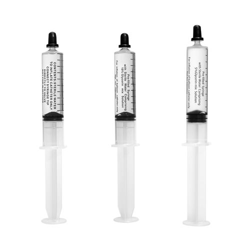 Wasserspritze - F02C0 series - Well Lead Medical - steril / Sicherheit / vorgefüllt