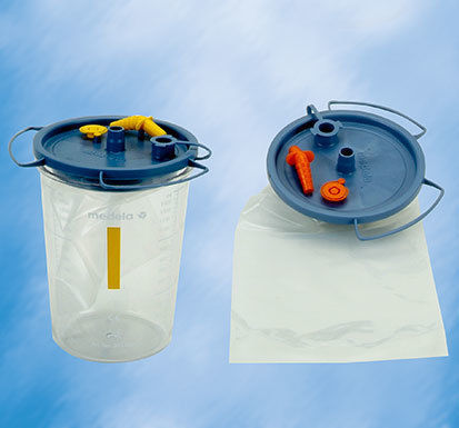 Absaugbehälter für Körperflüssigkeiten - JA-077008 series - jac-cell Medic - aus Kunststoff / zum Einmalgebrauch