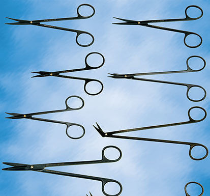 Mikroschere für Chirurgie - jac-cell Medic - zum Sezieren / Schneid / mit beschichteter Klinge