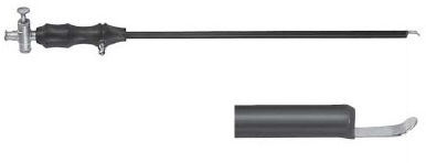 Elektrode für plastische Chirurgie - 260-71 series - jac-cell Medic - elektrochirurgisch / mit Haken / Spatel