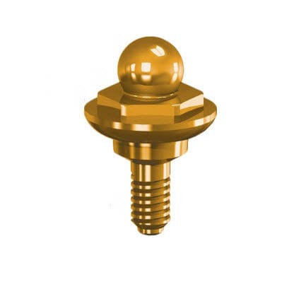 Implantat-Abutment / Titan - Easy Link - Eckermann - inneres Sechseck / gerade / Schrauben